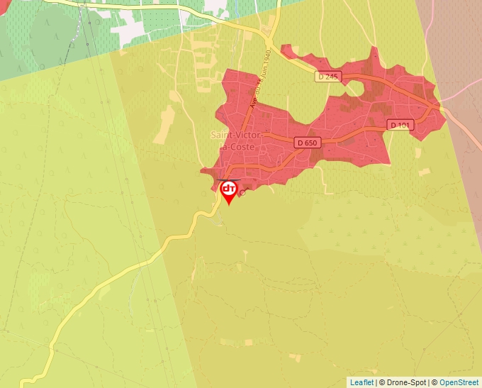 Carte Géoportail pour les drones de loisir