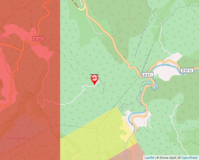 Carte Géoportail pour les drones de loisir