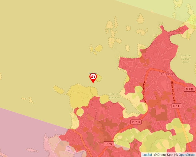 Carte Géoportail pour les drones de loisir