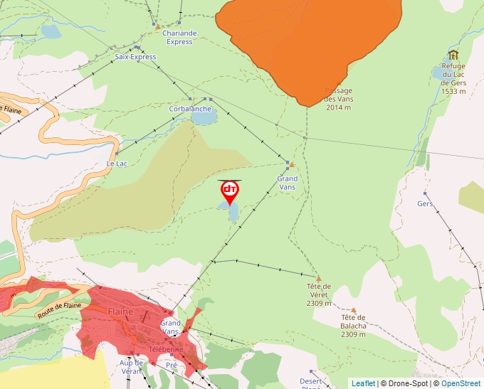 Carte Géoportail pour les drones de loisir