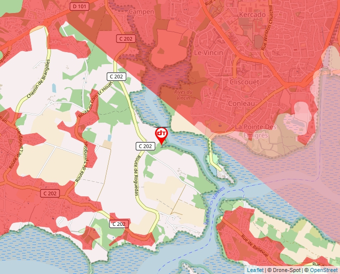 Carte Géoportail pour les drones de loisir