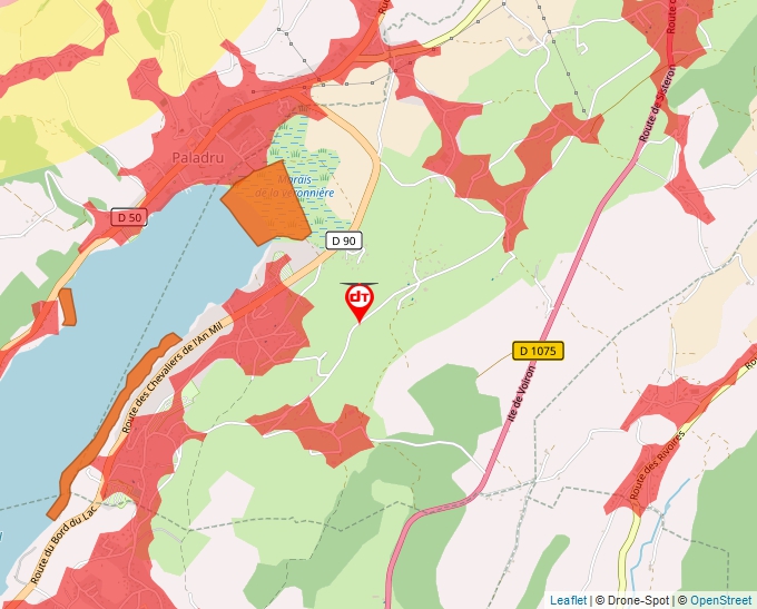 Carte Géoportail pour les drones de loisir