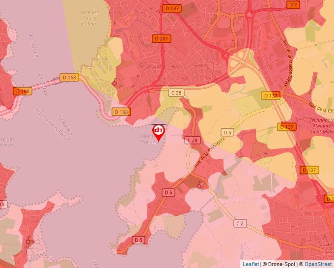 Carte Géoportail pour les drones de loisir