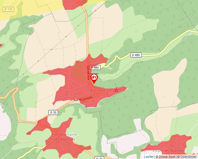 Carte Géoportail pour les drones de loisir