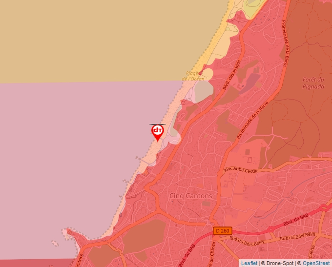 Carte Géoportail pour les drones de loisir