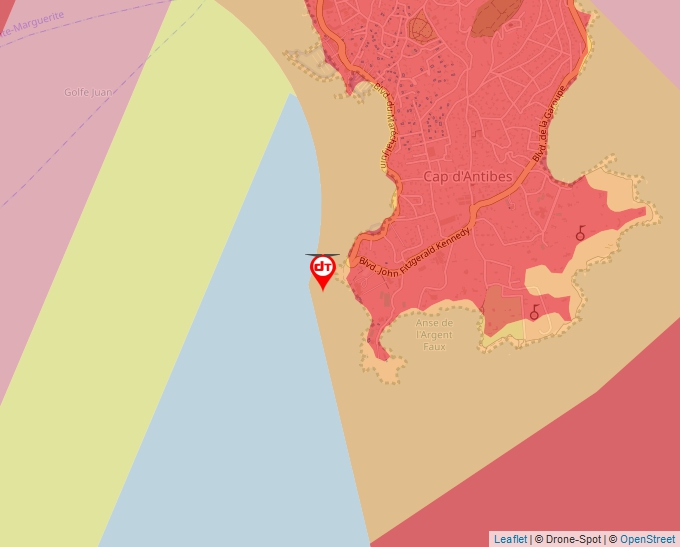 Carte Géoportail pour les drones de loisir