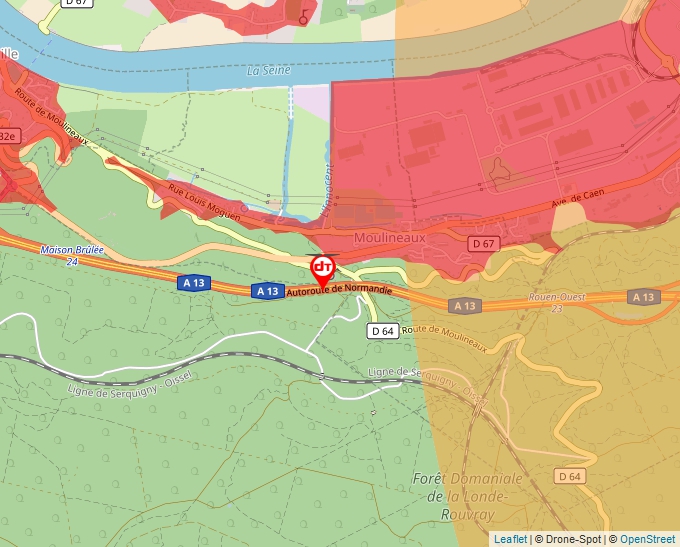 Carte Géoportail pour les drones de loisir