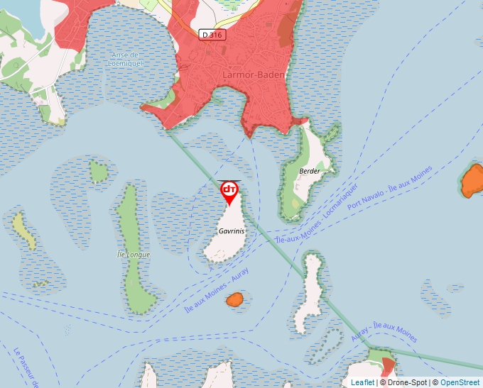 Carte Géoportail pour les drones de loisir