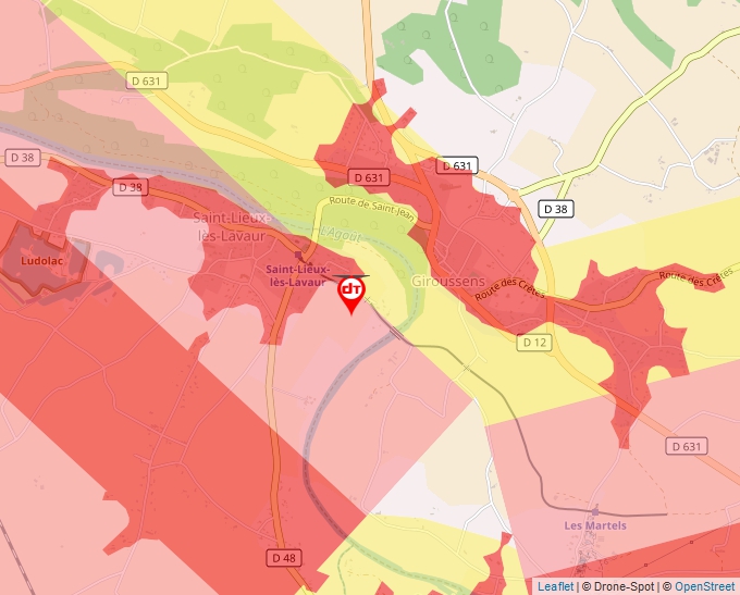 Carte Géoportail pour les drones de loisir