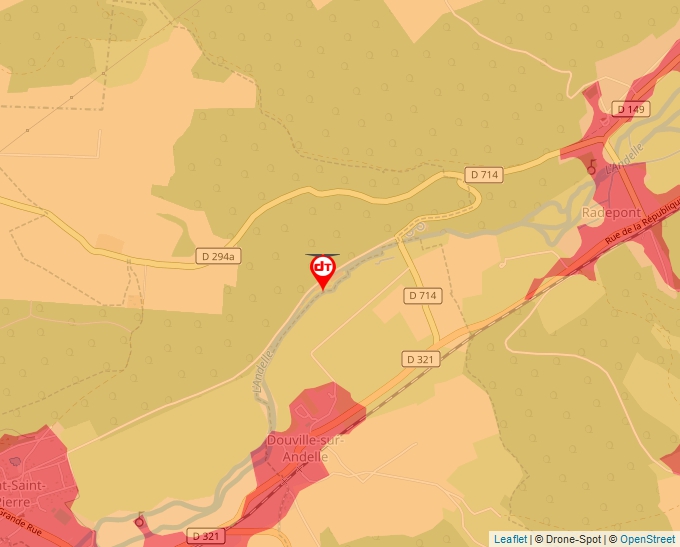 Carte Géoportail pour les drones de loisir