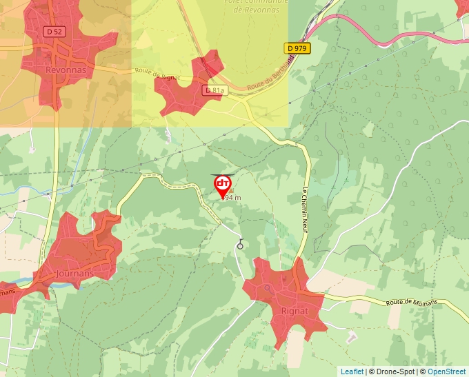 Carte Géoportail pour les drones de loisir