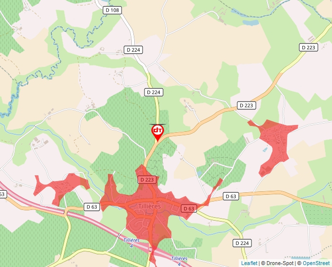 Carte Géoportail pour les drones de loisir