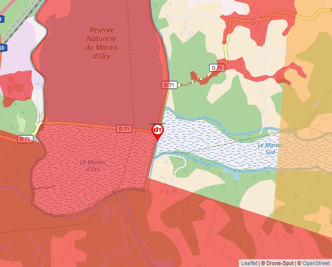 Carte Géoportail pour les drones de loisir