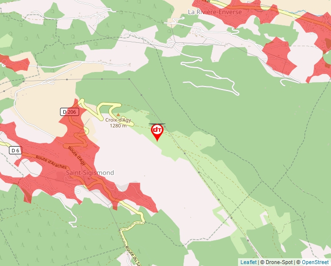 Carte Géoportail pour les drones de loisir