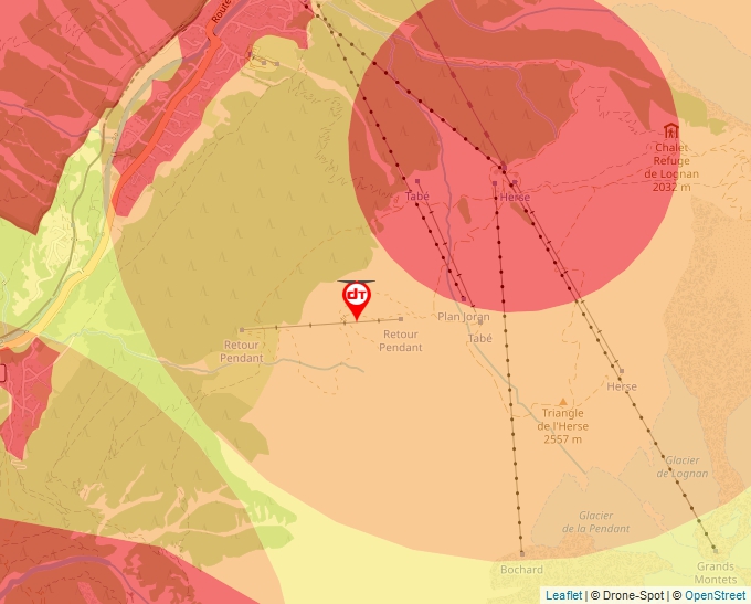 Carte Géoportail pour les drones de loisir