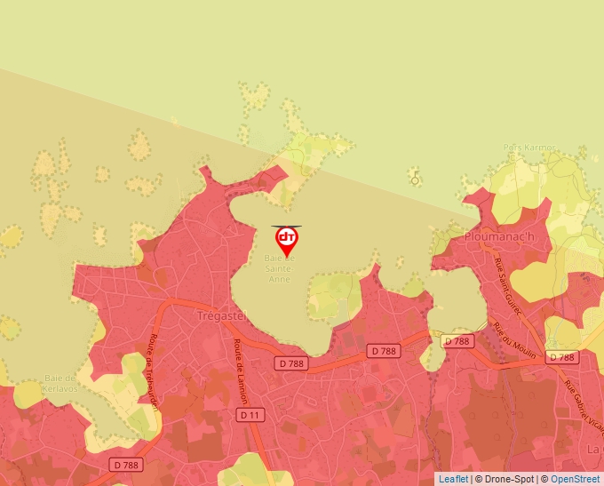 Carte Géoportail pour les drones de loisir