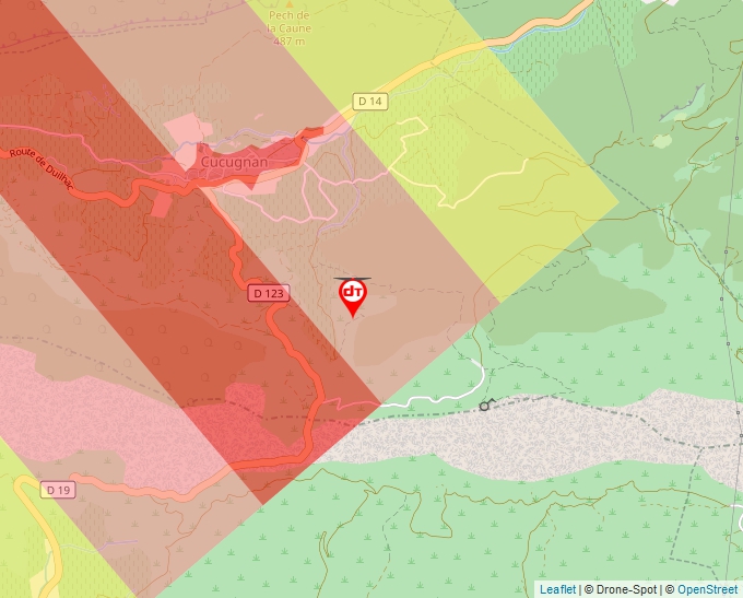 Carte Géoportail pour les drones de loisir