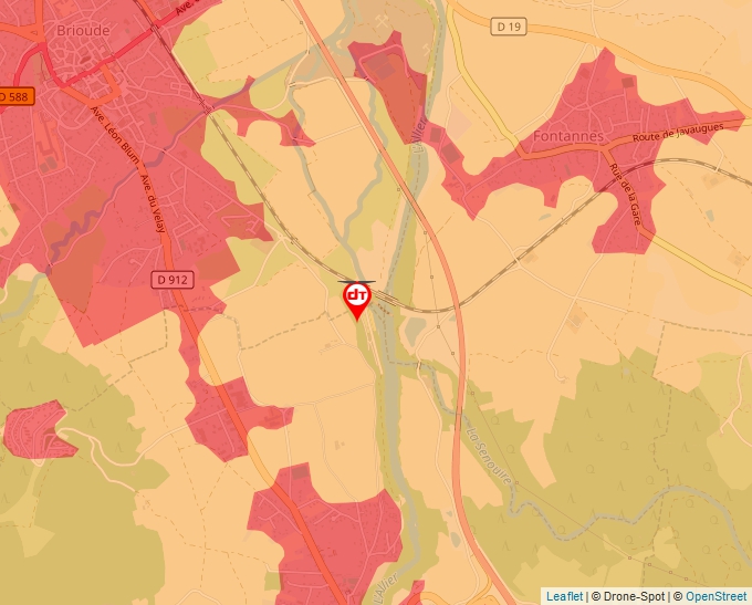 Carte Géoportail pour les drones de loisir