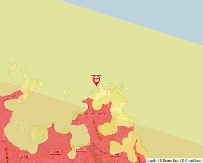 Carte Géoportail pour les drones de loisir