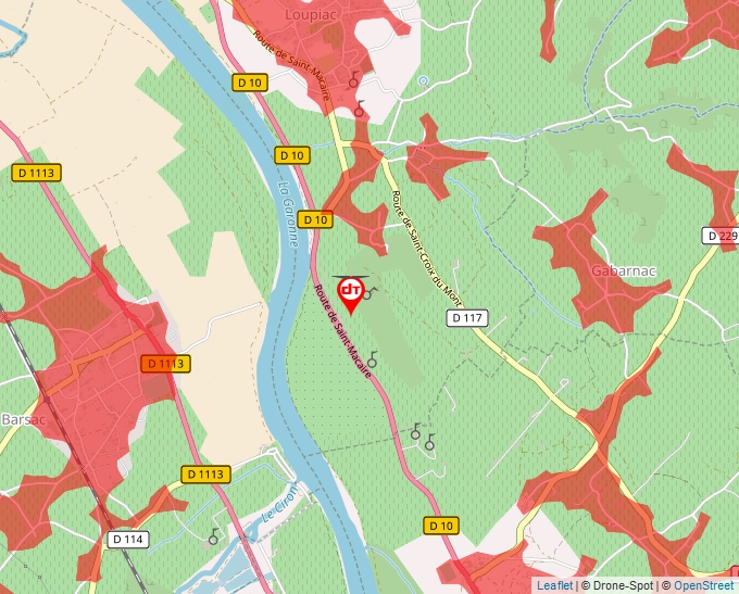 Carte Géoportail pour les drones de loisir