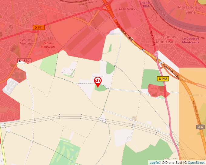 Carte Géoportail pour les drones de loisir