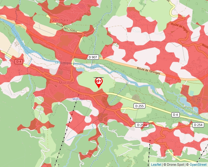 Carte Géoportail pour les drones de loisir