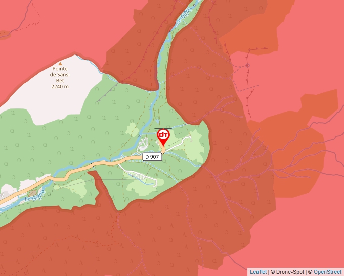 Carte Géoportail pour les drones de loisir