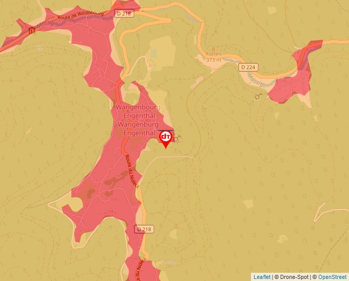 Carte Géoportail pour les drones de loisir