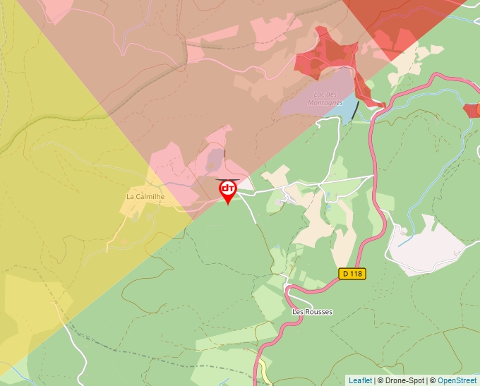 Carte Géoportail pour les drones de loisir