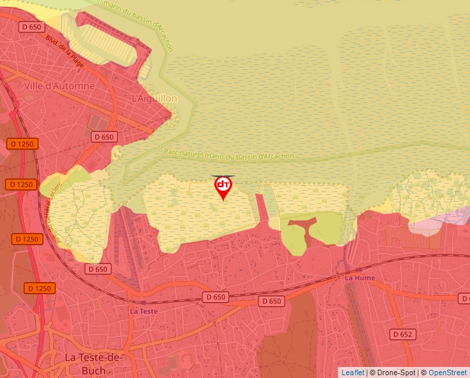 Carte Géoportail pour les drones de loisir