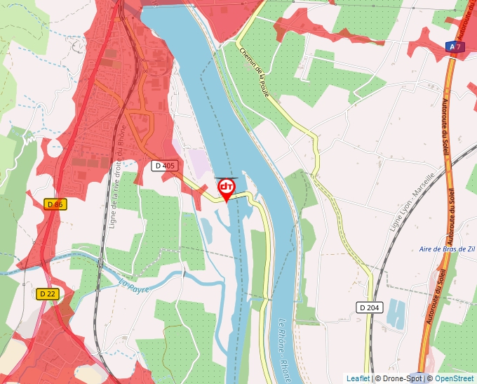 Carte Géoportail pour les drones de loisir