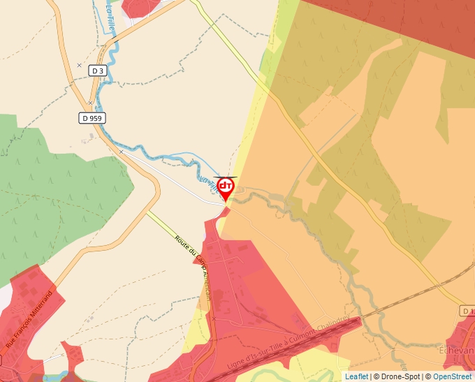 Carte Géoportail pour les drones de loisir