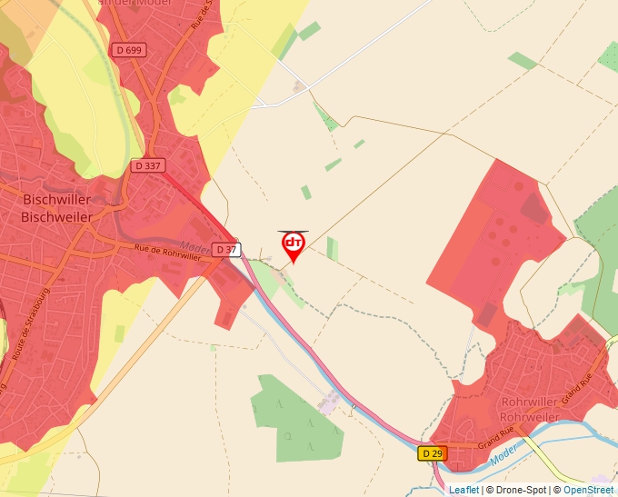 Carte Géoportail pour les drones de loisir