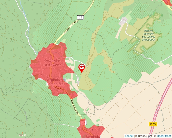 Carte Géoportail pour les drones de loisir