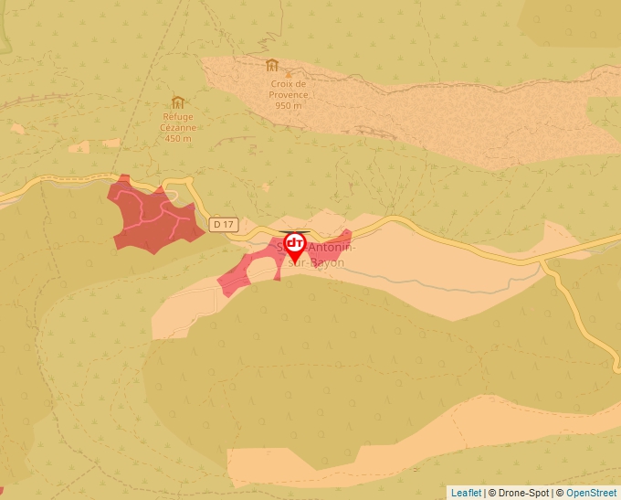 Carte Géoportail pour les drones de loisir