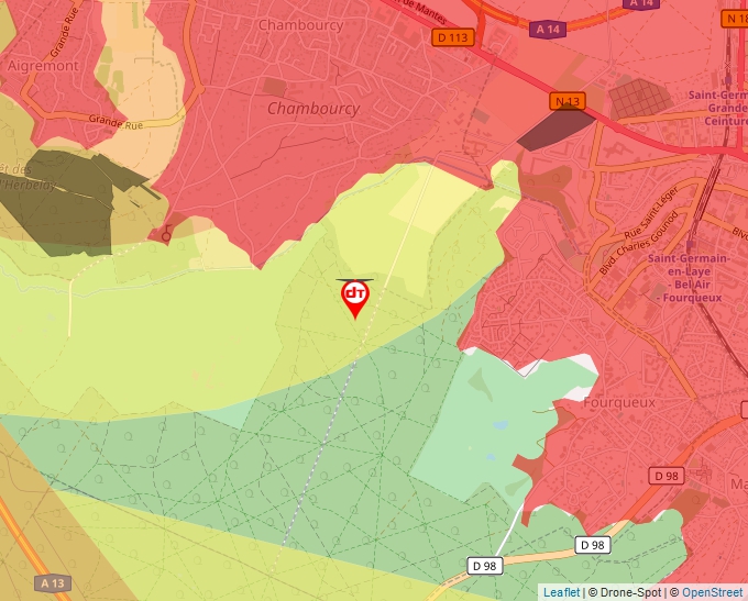 Carte Géoportail pour les drones de loisir