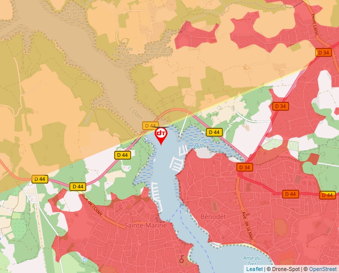 Carte Géoportail pour les drones de loisir