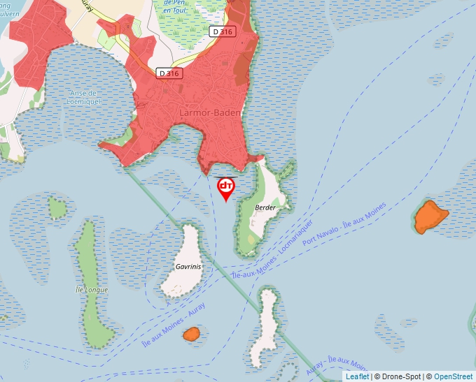 Carte Géoportail pour les drones de loisir