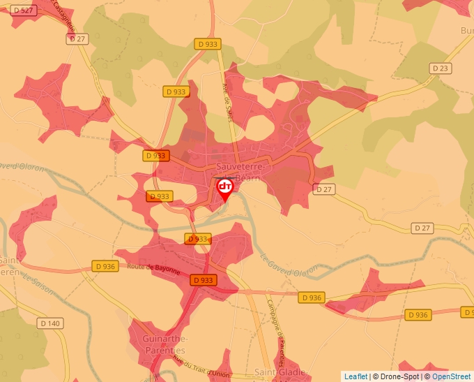 Carte Géoportail pour les drones de loisir