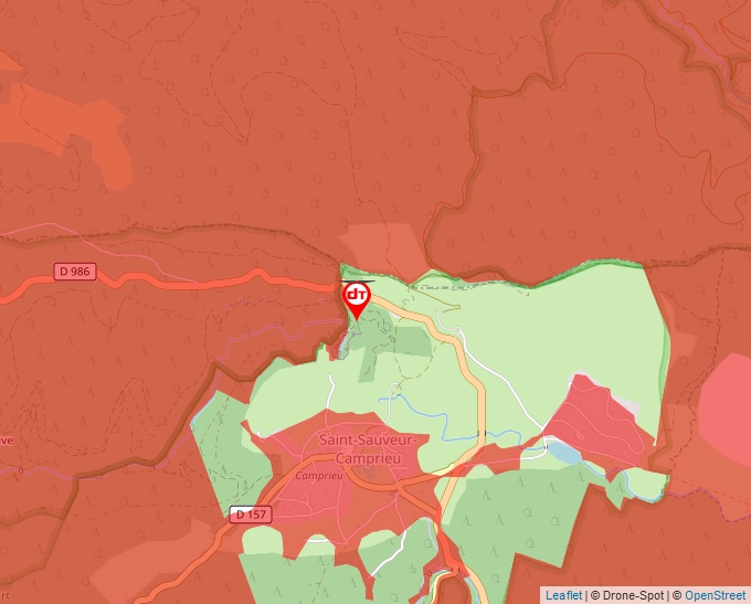 Carte Géoportail pour les drones de loisir