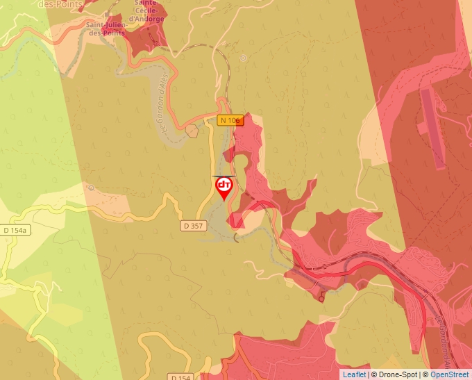 Carte Géoportail pour les drones de loisir