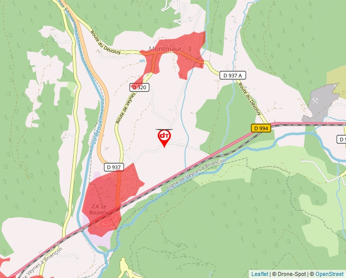 Carte Géoportail pour les drones de loisir