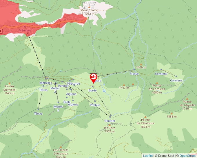 Carte Géoportail pour les drones de loisir