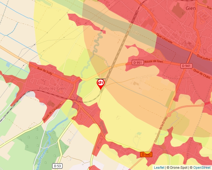 Carte Géoportail pour les drones de loisir