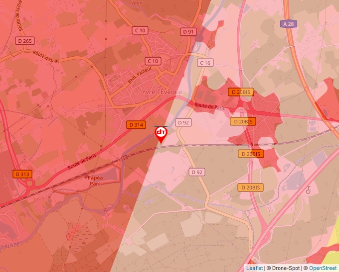 Carte Géoportail pour les drones de loisir