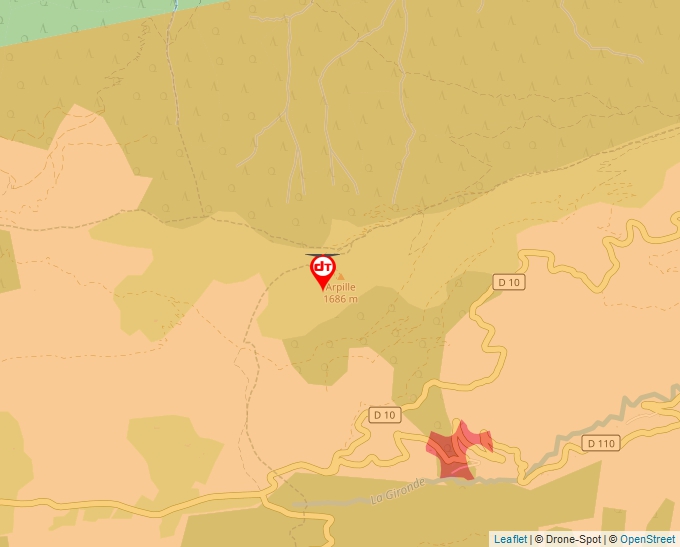 Carte Géoportail pour les drones de loisir