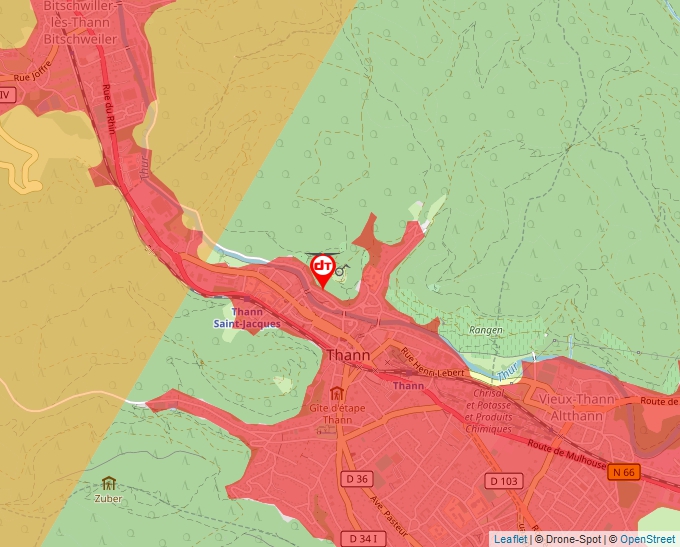 Carte Géoportail pour les drones de loisir