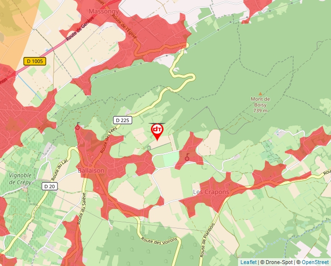 Carte Géoportail pour les drones de loisir