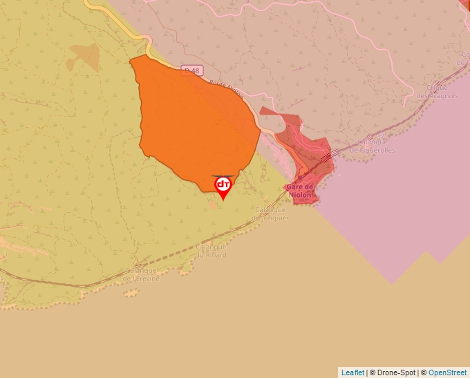 Carte Géoportail pour les drones de loisir