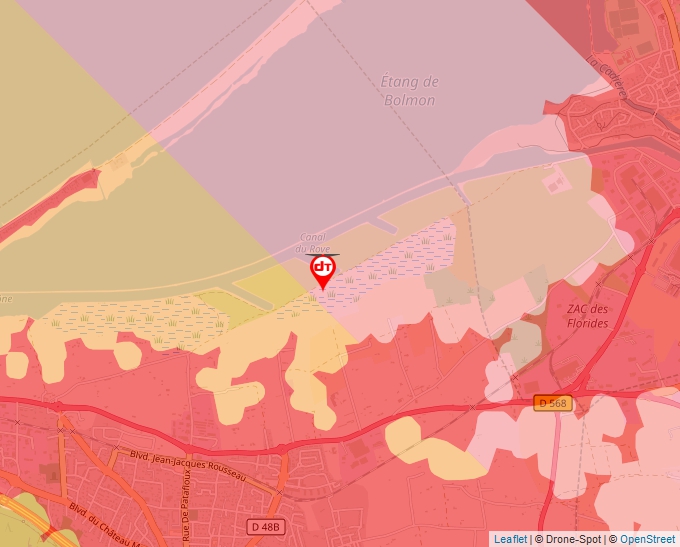 Carte Géoportail pour les drones de loisir